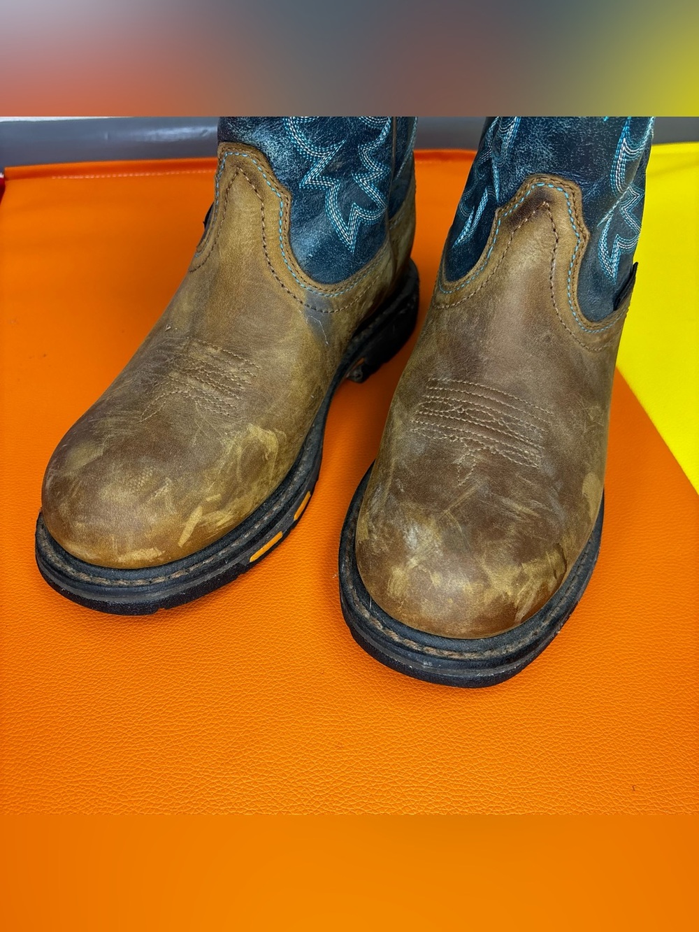 Ariat Women's WorkHog H2O Waterproof Work Boots Size 8B - Picture 7 of 13